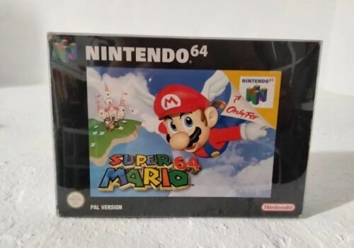 Subastan cartucho de Super Mario 64 en más de 1 mdd