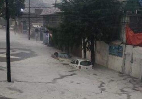 Hasta 80 cm de lluvia alcanza en 4 municipios de Edomex