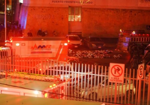 Ya hay detenidos por el incendio en el INM de Ciudad Juarez, anuncia Ebrard