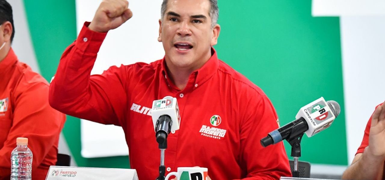 Alejandro Moreno se postula como candidato con dos millones de votos internos del PRI