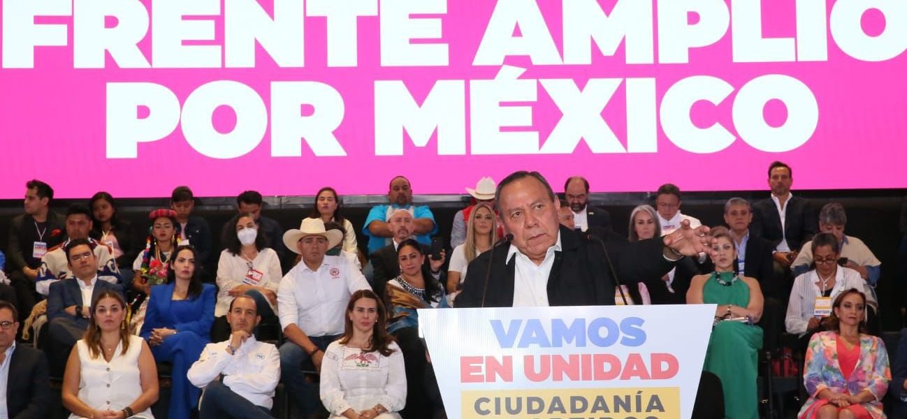 PAN, PRI y PRD anuncian el Frente Amplio por México para las elecciones de 2024
