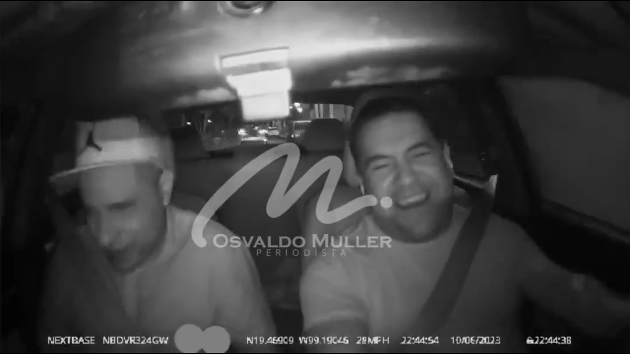 Ladrones son captados en video tras robarse un auto