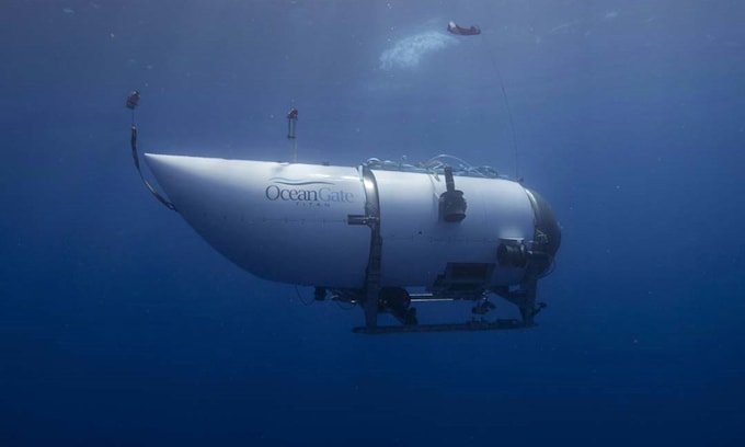 Desaparece submarino con turistas en los restos del Titanic