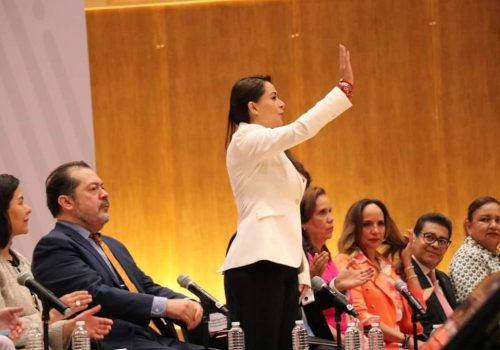 Gobernadora Tere Jiménez encabeza Sesión Extraordinaria 2023