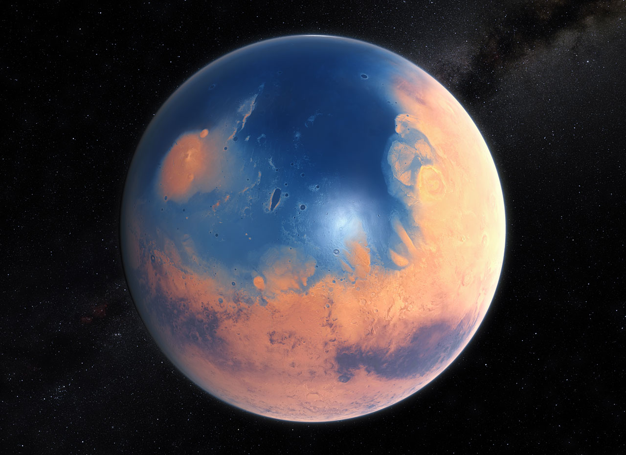 Descubren que Marte tenia un clima ciclico como en la Tierra
