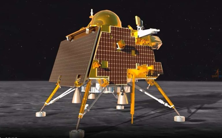 Explorador de Chandrayaan-3 entra en suspensión en la Luna tras falta de luz solar