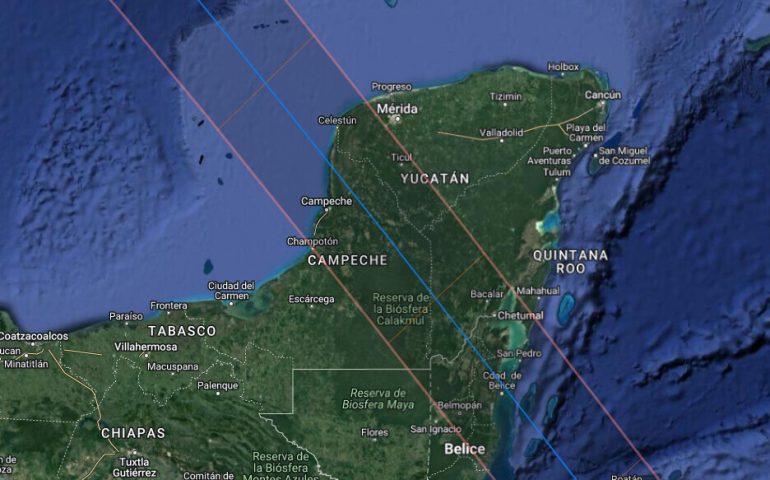 Eclipse solar anular llegará este sábado parcialmente a México