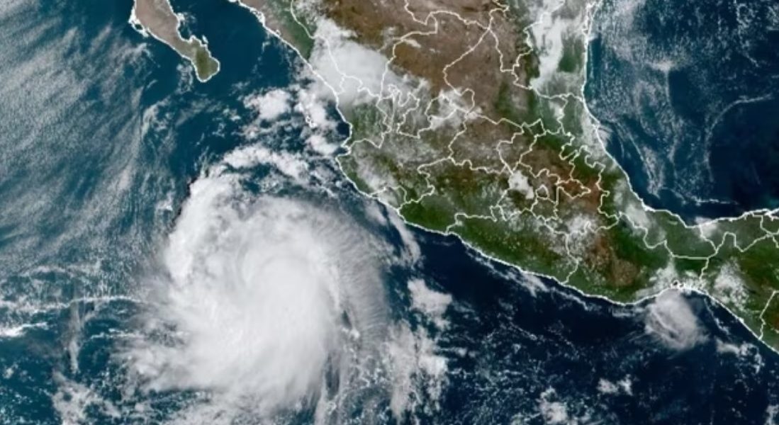 SMN alerta de la formación del ciclón tropical Norma por las costas de Guerrero
