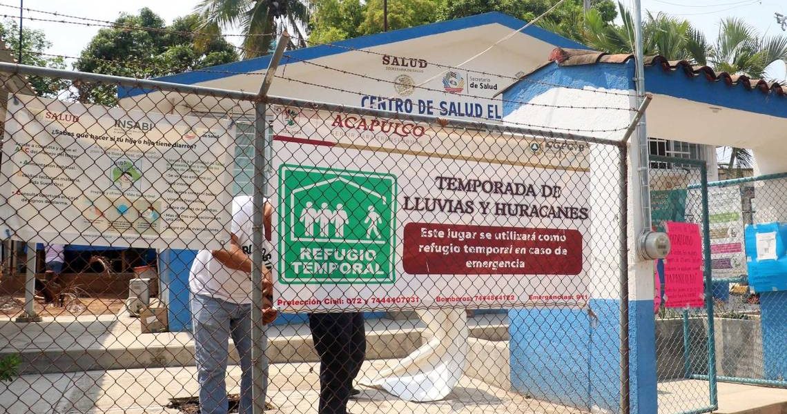 ¿Como contactar a los refugios temporales de Guerrero?