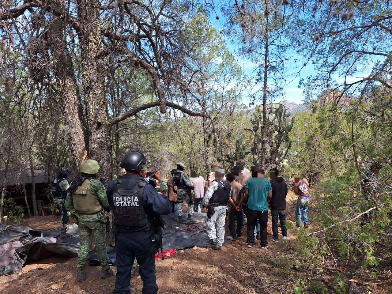 Rescatan a 15 personas secuestradas en Zacatecas