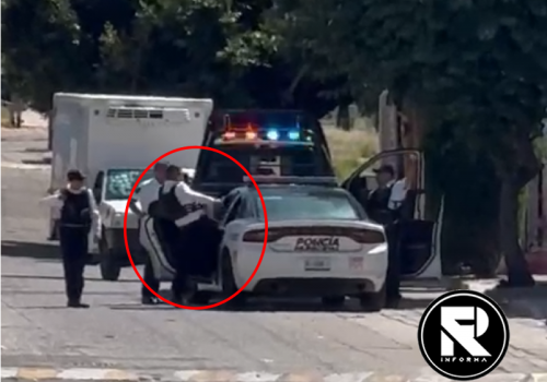 Video: POLICIA DE AGUASCALIENTES PATEA A DETENIDO