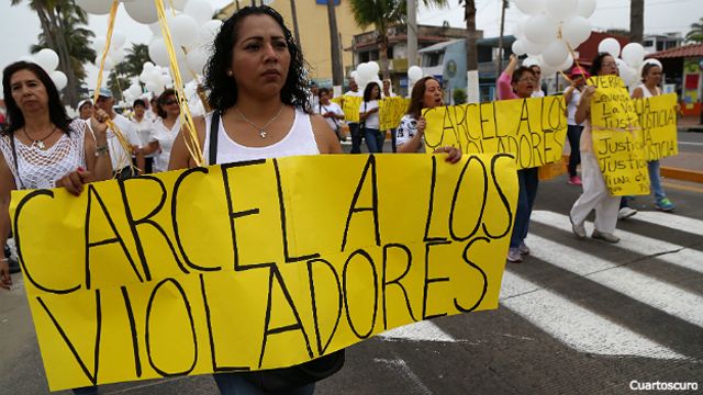 La violacion, un crimen que la mayoría de las veces se queda impune en México