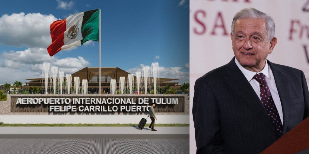 Adelanta AMLO que el próximo 1 de diciembre se inaugurara el aeropuerto Felipe Carrillo