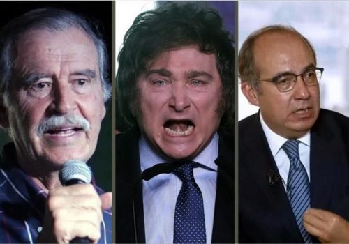 Fox, Calderón y Mario Vargas Llosa expresan su apoyo a Javier Milei en las elecciones en Argentina