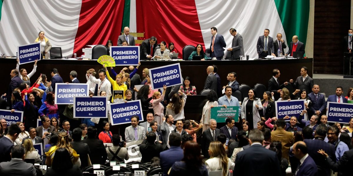 Cámara de Diputados aprobó el PEF 2024; Morena rechazó etiquetar recursos para Acapulco