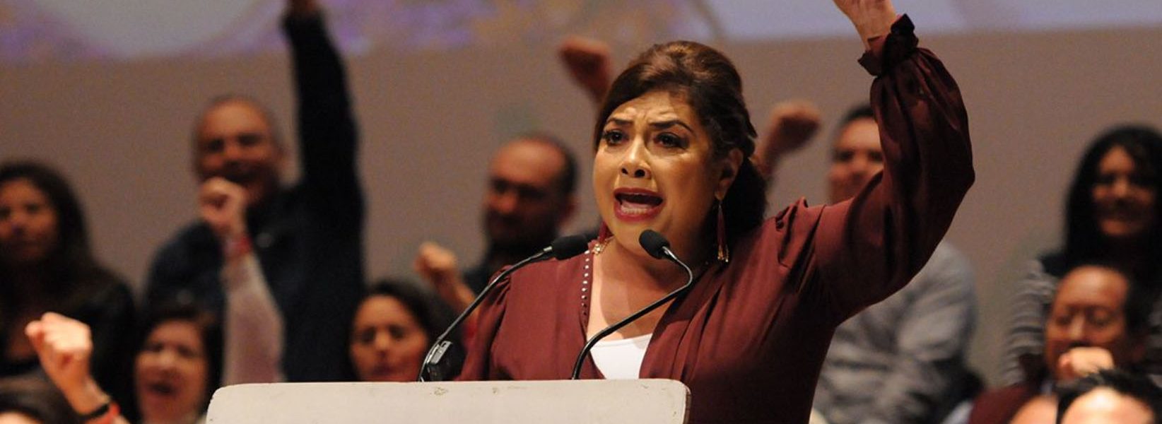 Visita de Clara Brugada al Senado genera criticas y denuncias por actos de campaña