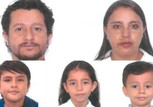 Desaparece familia colombiana de 5 personas en Calera, Zacatecas