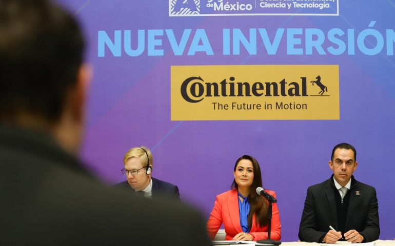 ANUNCIA TERE JIMÉNEZ NUEVA INVERSIÓN EN AGUASCALIENTES; CONTINENTAL CRECE CON 90 MILLONES DE PESOS Y 200 NUEVOS EMPLEOS