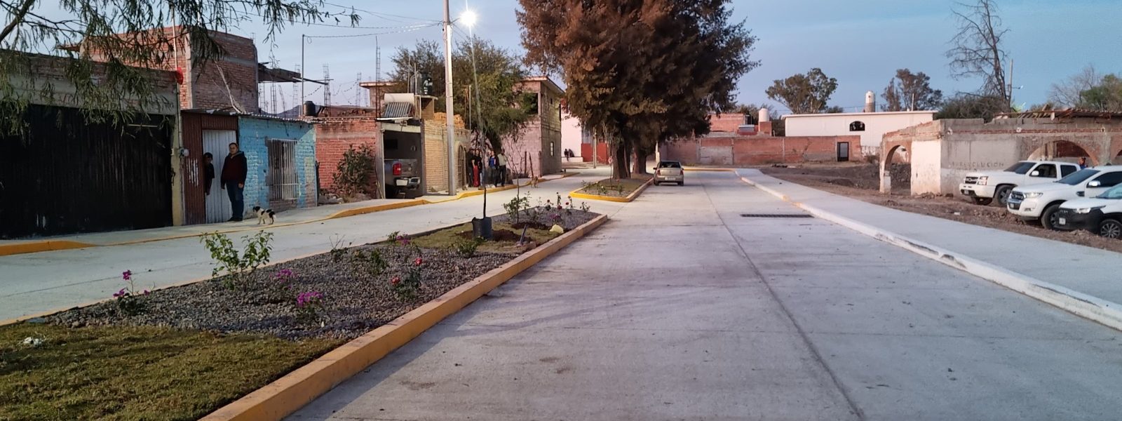 El Municipio de Jesús María, llevó a cabo la construcción de drenaje pluvial