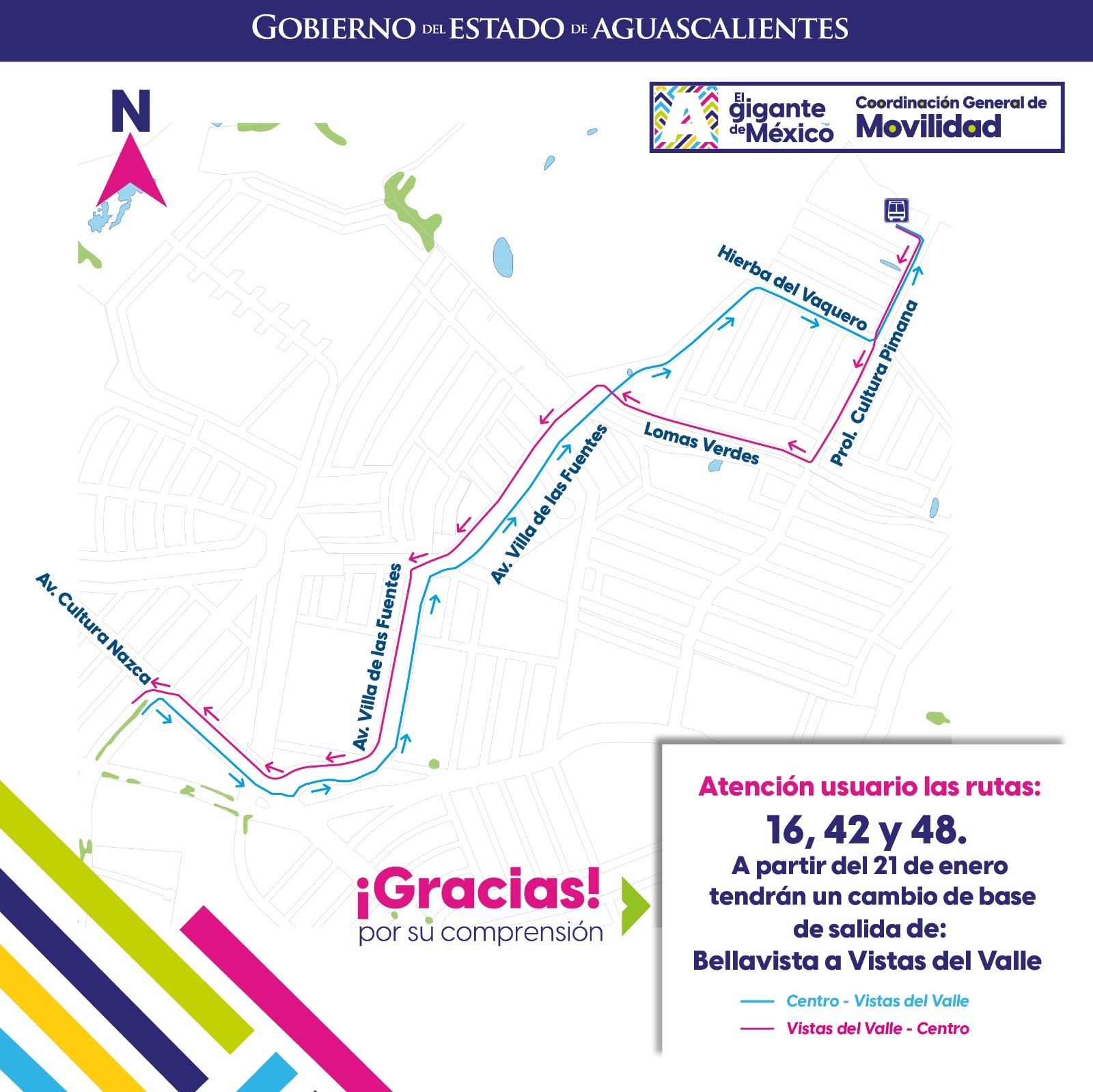 AMPLÍAN COBERTURA AL ORIENTE LAS RUTAS 16, 42 y 48