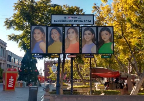 Despliegue de Imágenes de Candidatas a Reina y Princesas de la Feria Nacional de San Marcos 2024 en Aguascalientes