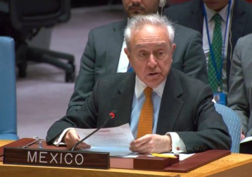 México apoya que Palestina sea miembro de la ONU