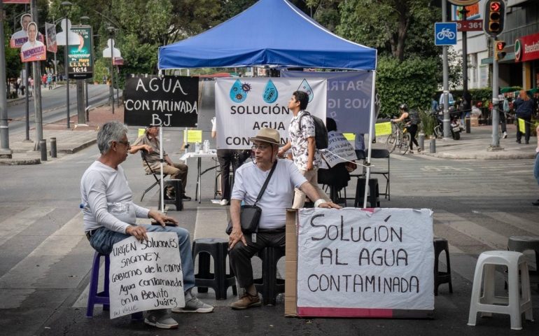 Denuncian sabotaje por caso de agua contaminada en Benito Juarez