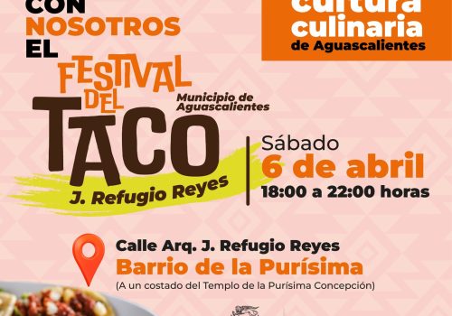 INVITA SETUM AL FESTIVAL DEL TACO J. REFUGIO REYES