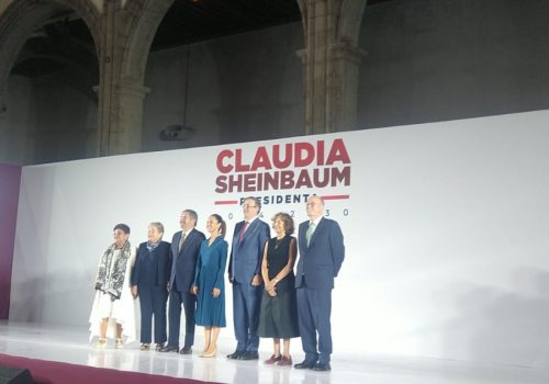 Claudia Sheinbaum presentó a los primeros miembros de su gabinete
